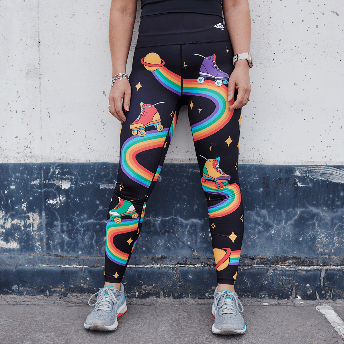 Adults Rollin on a Rainbow Leggings